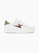 BASKETS VERT KAKI SANSA
